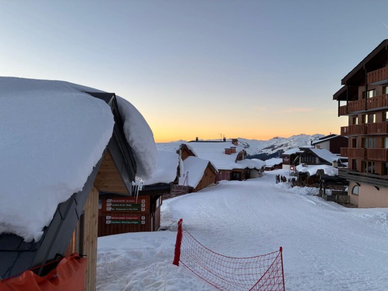 La Plagne on its opening weekend, Saturday 13th November. Image © PlanetSKI